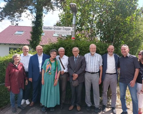 Murrhardt | Treppe nach Giselher Gruber benannt