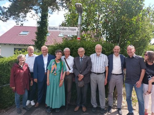 Murrhardt | Treppe nach Giselher Gruber benannt