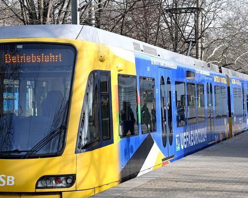 EURO 2024 Stuttgart | Stadtbahn in neuem Design