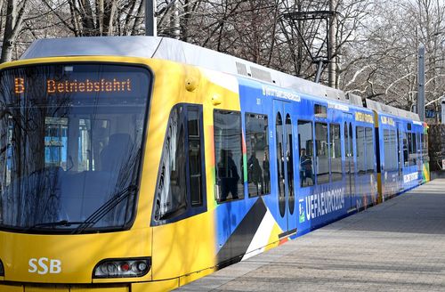 EURO 2024 Stuttgart | Stadtbahn in neuem Design