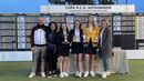 Das siegreiche Team der Damen mit (von links) Bundestrainer Stephan Morales, Betreuerin Shirin Hornecker, Charlotte Back, Emily Krause, Helen Briem und Betreuerin Britta Bücker. | Foto: DGV