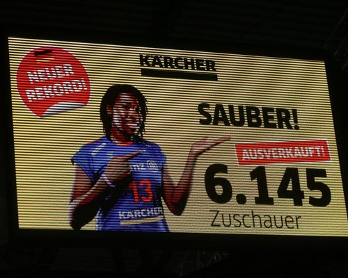 Volleyball | Rekordkulisse in Stuttgart