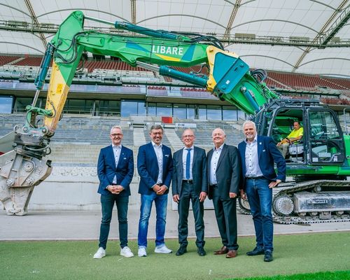 Mercedes-Benz Arena | Modernisierung ist angelaufen
