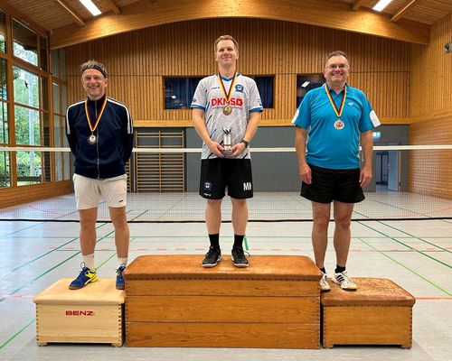 Badminton | Reinhard Schmiedl schnappt sich Bronze