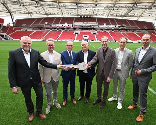 EURO 2024 Stuttgart | Symbolische Schlüsselübergabe
