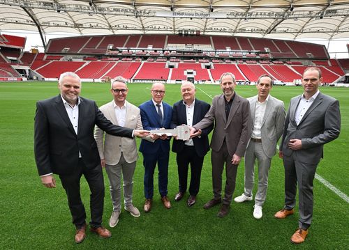 EURO 2024 Stuttgart | Symbolische Schlüsselübergabe