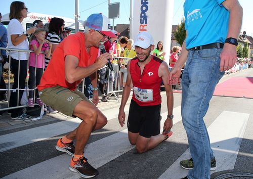 Meist ist Achim Seiter im Start-/Ziel-Bereich zu finden. | Foto: Pressefoto Baumann MIKRO AN! | Achim Seiter