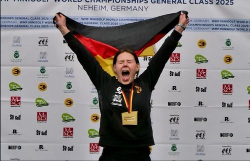 Minigolf | Zweimal WM-Gold für Sarah Schumacher