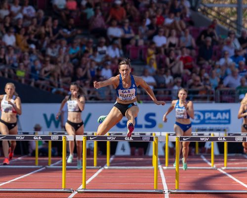 Leichtathletik | Krafzik sprintet mit Rekord zum Titel
