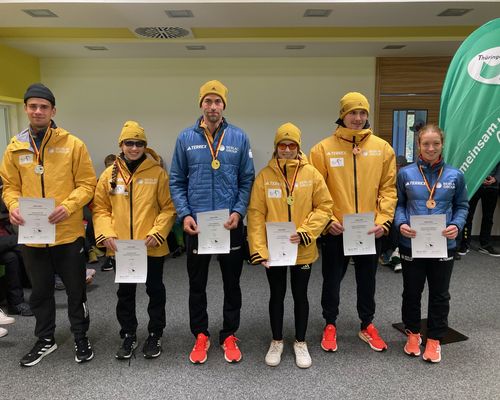 Para-Skisport | Kazmaier und Wicker jubeln