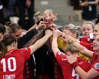 Die Bietigheimer Handballerinnen wollen auch das Viertelfinal-Rückspiel erfolgreich bestreiten. | Foto: Pressefoto Baumann