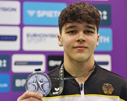 Turnen | EM-Silber für Jonas Eder