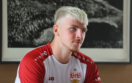 Finn Jeltsch | Foto: Pressefoto Baumann Auszeichnung | Jeltsch erhält Fritz-Walter-Medaille in Gold