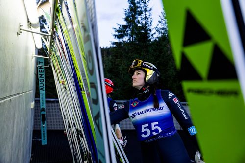 Anna Hollandt | Foto: IMAGO / Christian Heilwagen Skispringen | DM-Titel für Anna Hollandt