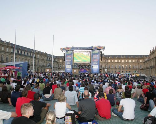 EURO 2024 Stuttgart | Public Viewing auf Schlossplatz
