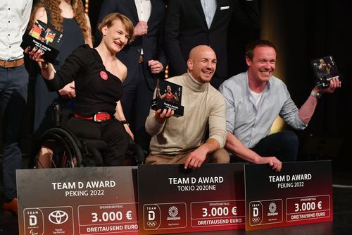 Auszeichnung | Frank Stäbler erhält Team D Award