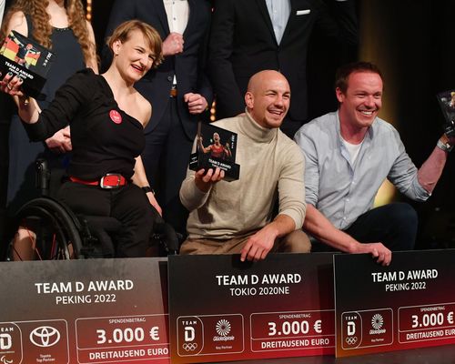 Auszeichnung | Frank Stäbler erhält Team D Award