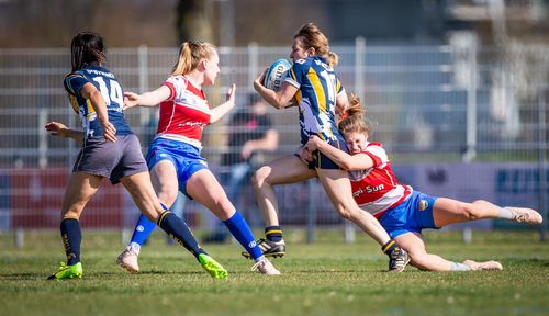 Mit dem Damenteam des Stuttgarter RC spielte Katharina Zollinger viele Jahre in der Rugby-Bundesliga. SPORTPSYCHOLOGIE | Katharina Zollinger