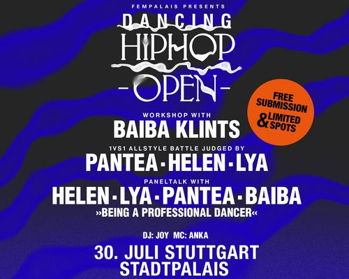 StadtPalais | "Dancing HipHop Open" am 30. Juli