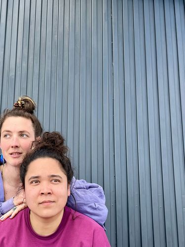 Miss Evoice und Astrid | Foto: privat Stuttgart | STADTKIND-FANKURVE am 21. Juni